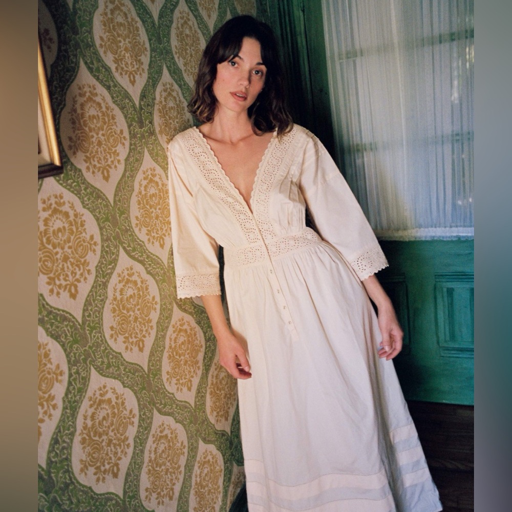 NWT Christy Dawn Florentine Dress - Pearl